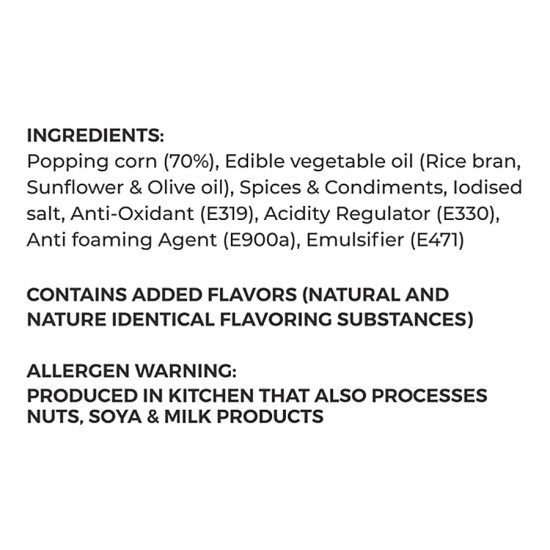 4700BC Instant Popcorn - Barbeque 30 g - Sweet & Spicy Snack