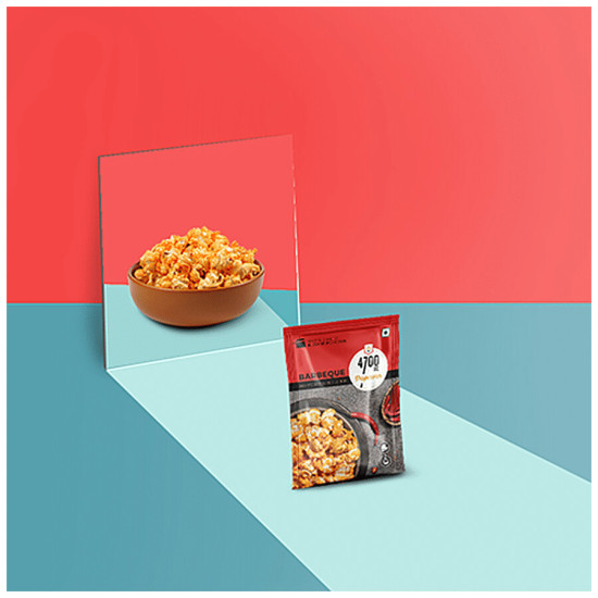 4700BC Instant Popcorn - Barbeque 30 g - Sweet & Spicy Snack