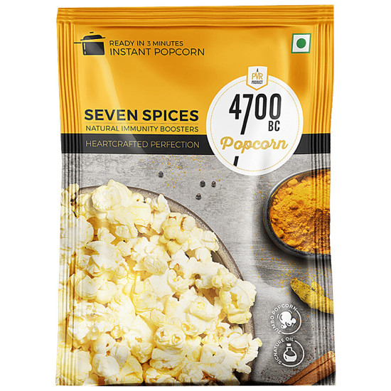 4700BC Instant Popcorn - Seven Spices Immunity Booster 30g - Healthy Snack