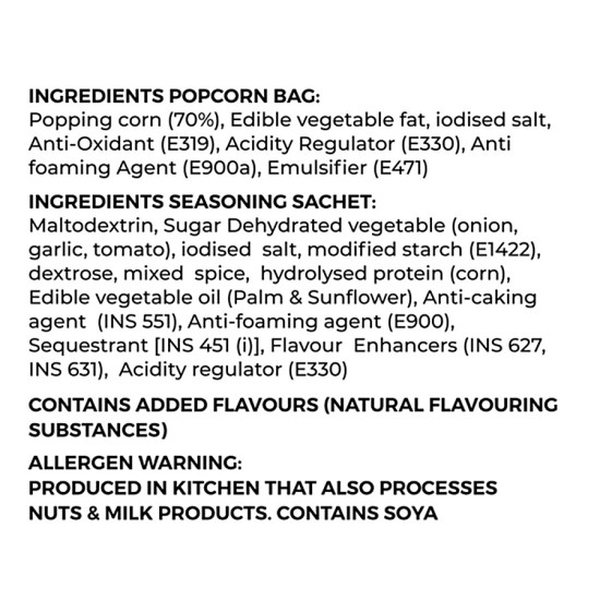 4700BC Microwave Popcorn - Barbeque 92 g - Sweet & Spicy Delight