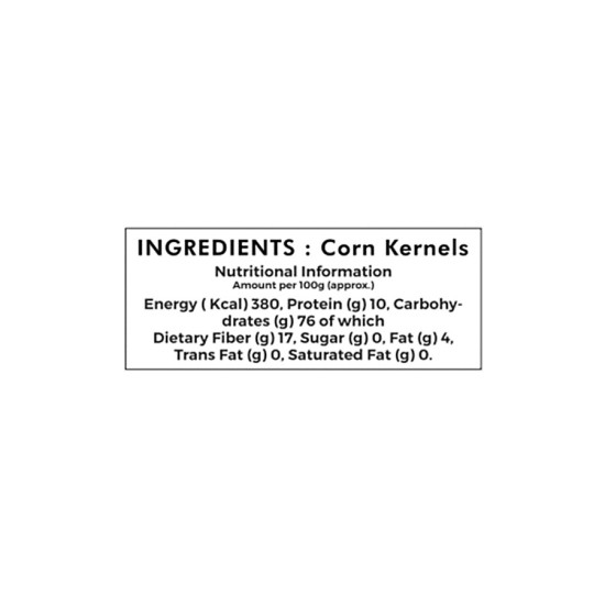 4700BC Makka Popcorn - Corn Kernels 200 g - Gluten-Free Delight
