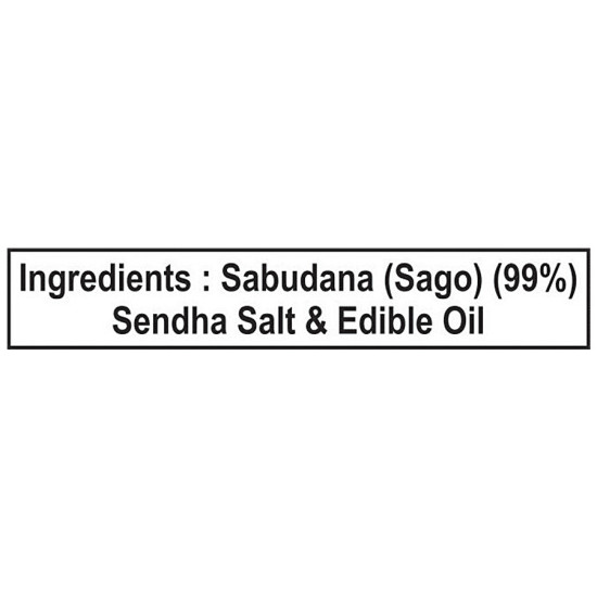 Royal Sabudana Papad - Navratri Special 400 g - Authentic Sago Delight