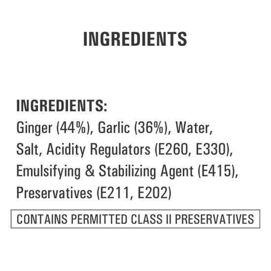 Smith & Jones Ginger Garlic Paste 25 g - Fresh and Aromatic