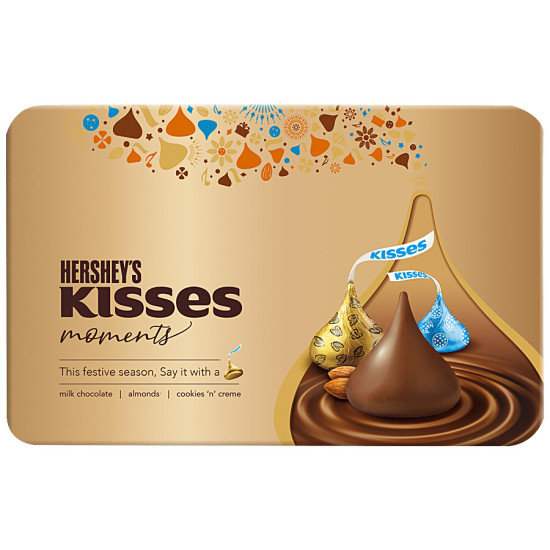 Hershey's Kisses - Moments Chocolate Gift Pack 193.5 g - Premium Chocolates