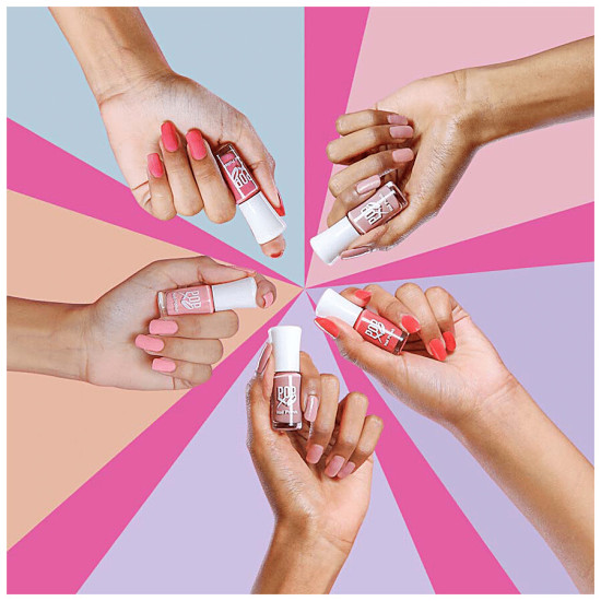 MyGlamm Popxo Makeup Collection - Mini Nail Kit 3 ml - Chip-Resistant Nail Polishes