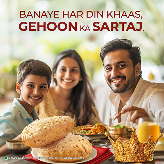 Aashirvaad Select Sharbati Atta - Premium Quality Wheat for Soft & Fluffy Roti