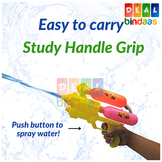DealBindaas Holi Color Pichkari Water Gun Toy - Assorted Colour