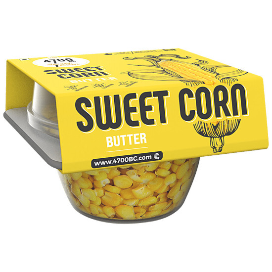 4700BC Sweet Corn - Butter, Ready To Eat, Nutritious Snack