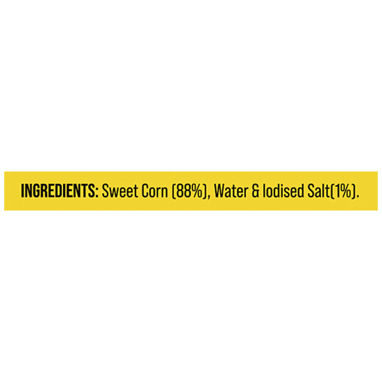 4700BC Sweet Corn - Butter, Ready To Eat, Nutritious Snack