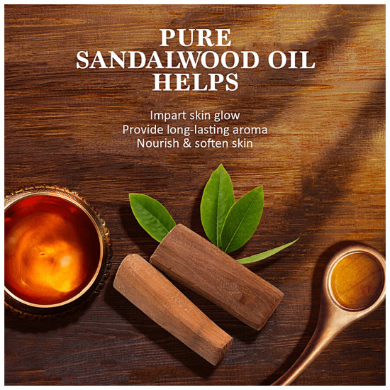 Himalaya Ayurveda Sandal Glow Soap - Nourishes & Softens Skin