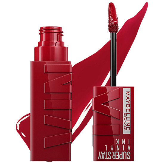 Maybelline New York Superstay Vinyl Ink Liquid Lipstick - High Shine, Long-Lasting, Smudge Proof