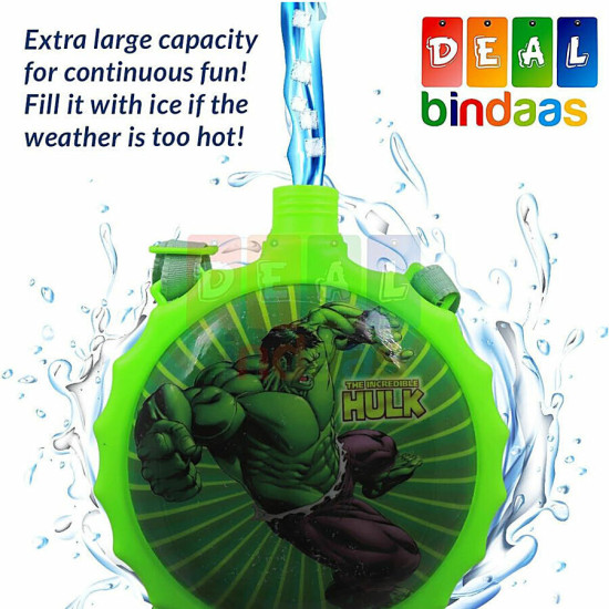 DealBindaas Holi Color/Gula Pichkari Water Gun Toy Backpack Tank - High-Quality ABS Material