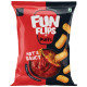 Fun Flips Hot & Saucy Puffs - Baked Corn Snack