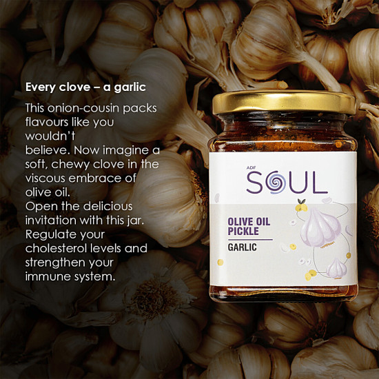 ADF Soul Olive Oil Pickle - Garlic 275 g - Bold and Flavorful Delight