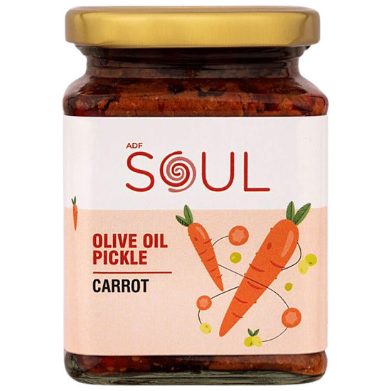 ADF Soul Olive Oil Pickle - Carrot 265 g - Tangy Delight