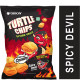 Orion Turtle Chips - Spicy Devil 70 g - Bold Spicy Flavor