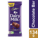 Cadbury Dairy Milk Chocolate Bar 134 g Family Pack - Rich Milk Chocolate Delight