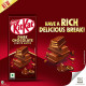 Nestle Kitkat Dark Chocolate Coated Wafer 150g - Rich Chocolate Experience
