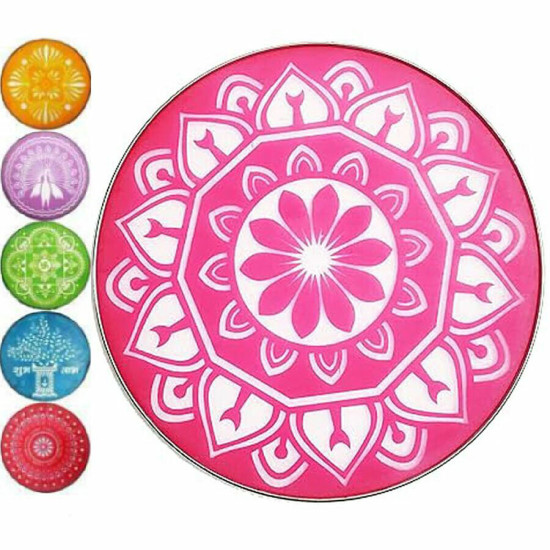 Creative Space Festival Rangoli Channi - Easy Rangoli Designs for Pongal & Sankranti