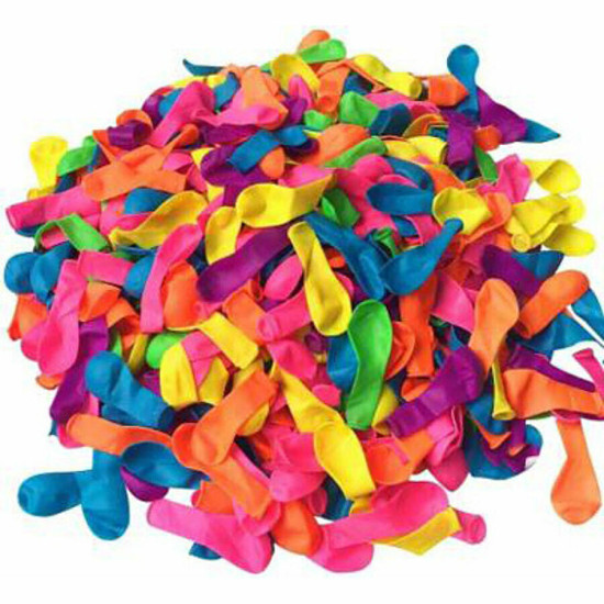 DealBindaas Holi Water Balloons - Assorted Colours 100 pcs - Perfect for Water Fights