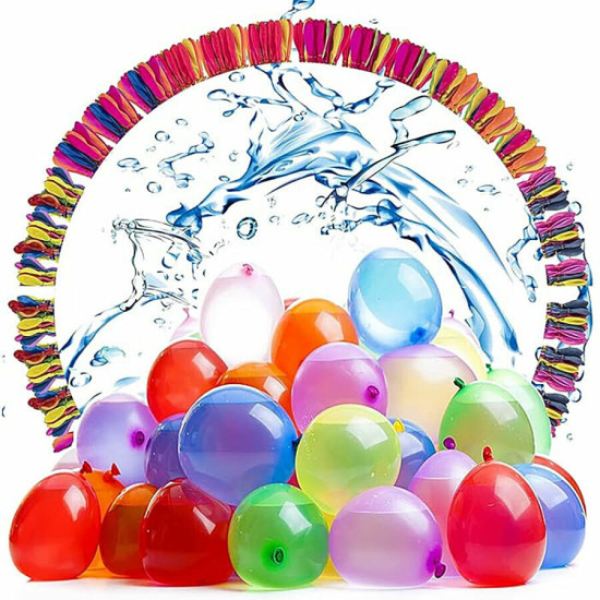 DealBindaas Holi Water Balloons - Assorted Colours 100 pcs - Perfect for Water Fights