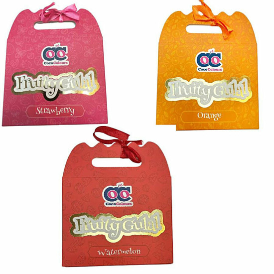 Coco Colours Holi Fruity Gulal - Herbal & Skin-Friendly Colors