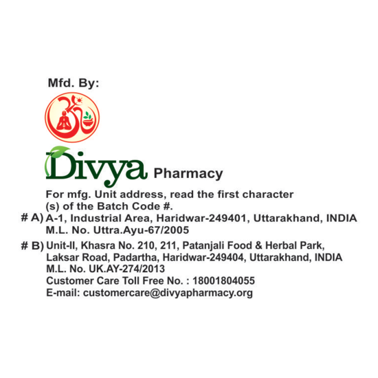 Divya Naagkesar Churna 100 g - Natural Herbal Solution