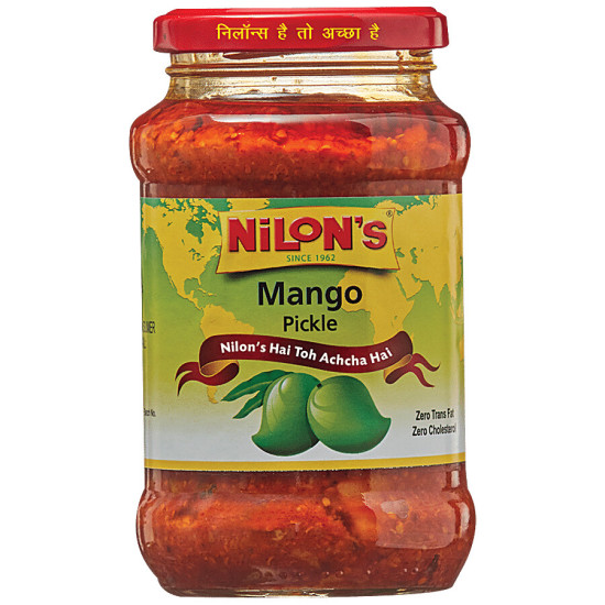 NILONS Mango Pickle 375 g - Authentic Indian Taste