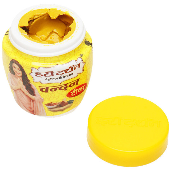 Hari Darshan Special Chandan Tika 80g - Pure Sandalwood Paste