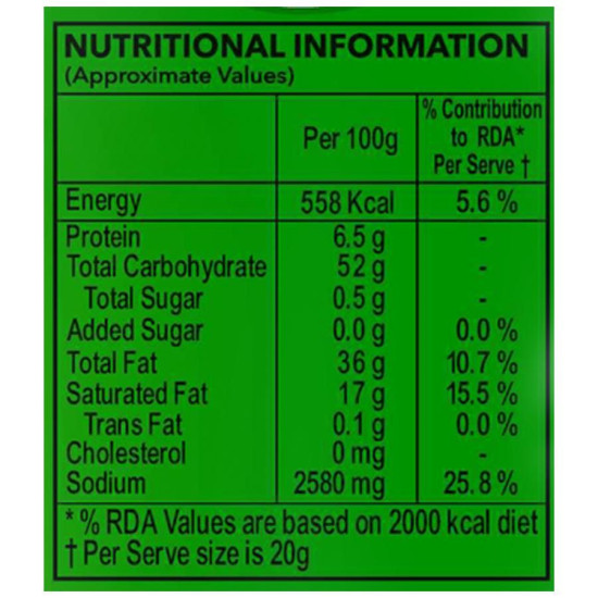 Haldirams Chips - Pudina Treat, 55 G Pouch - Refreshing Pudina Flavor