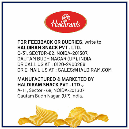 Haldiram's Chips - Mast Masala 55 g - Spicy Indian Delight