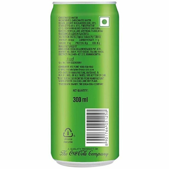 Limca Regular Soft Drink 300 ml - Refreshing Citrus Beverage