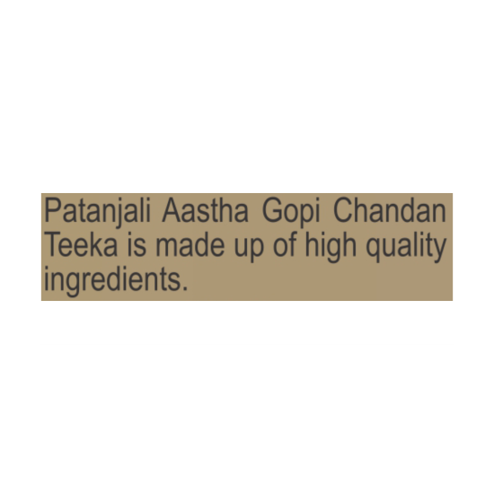 Aastha Pooja Gopi Chandan 25 g - Sacred Sandalwood Powder
