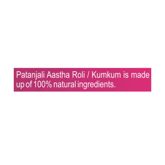 Aastha Premium Roli Kumkum 25 g - Traditional Sacred Offering