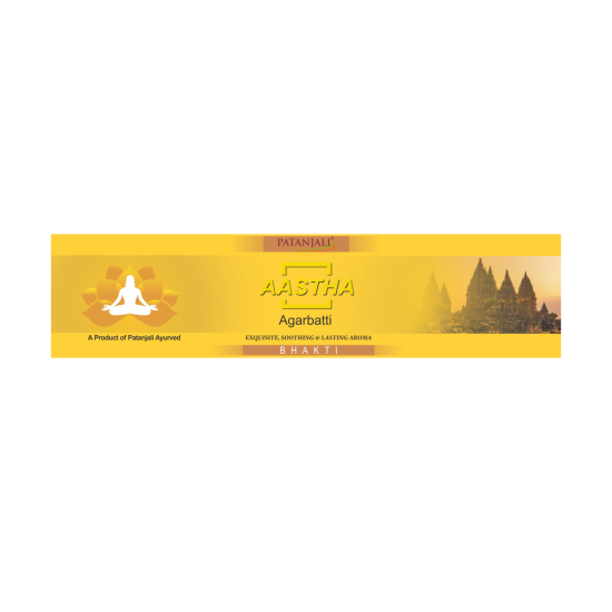 Aastha Agarbatti Bhakti 20 g - Divine Fragrance for Spirituality