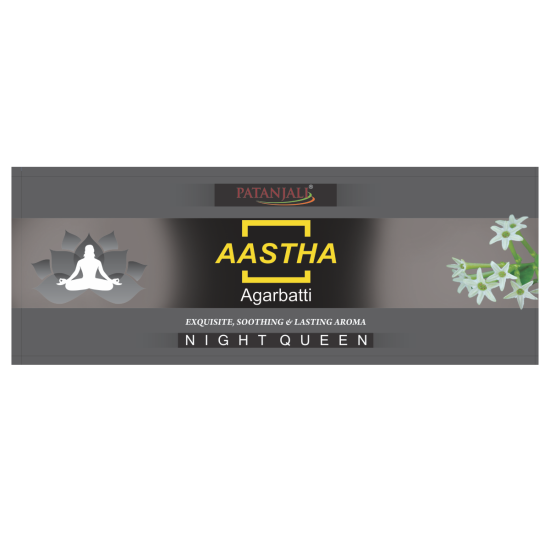 Aastha Agarbatti Rat Ki Rani 25 g - Enchanting Aroma