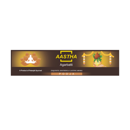 Aastha Agarbatti Pooja 75 g - Enhance Your Spiritual Experience