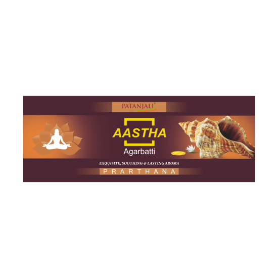 Aastha Agarbatti Prarthana 25 g - Divine Fragrance for Spiritual Experience