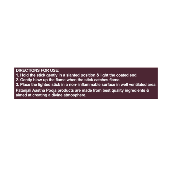 Aastha Agarbatti Prarthana 25 g - Divine Fragrance for Spiritual Experience