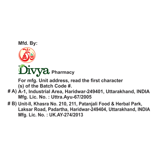 Divya Ajmodadi Churna 100 g - Traditional Ayurvedic Herbal Powder