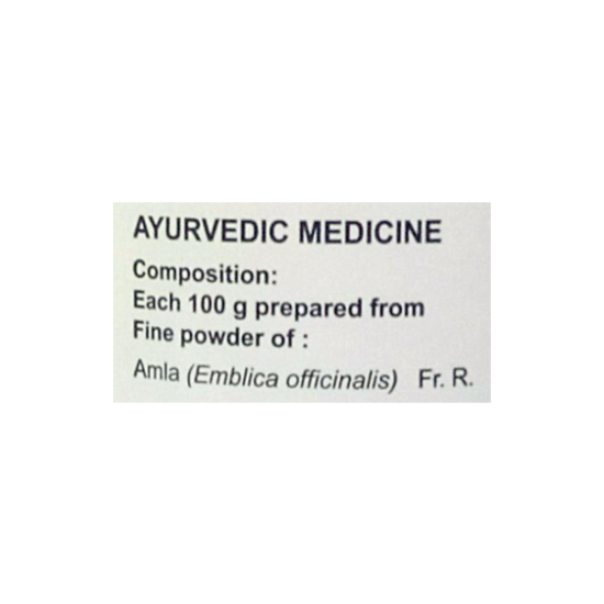 Divya Amla Churna 100 g - Herbal Supplement for Digestive Health