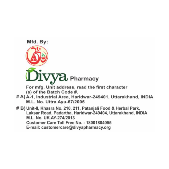 Divya Amla Churna 100 g - Herbal Supplement for Digestive Health