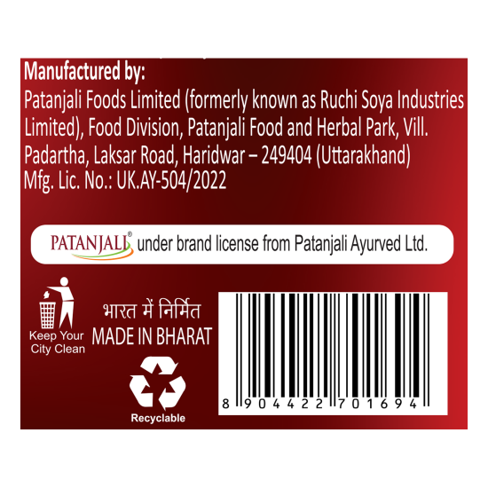 Patanjali Apple Vinegar 500 ml - Premium Quality Tangy Twist
