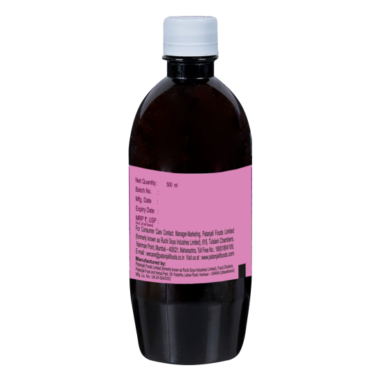 Patanjali Arogya Swaras 500 ml - Natural Nutrient-Rich Beverage