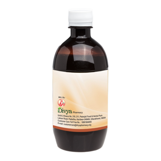 Divya Ashvagandharist 450 ml - Ayurvedic Herbal Tonic for Vitality