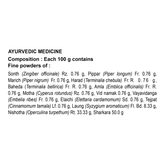 Divya Avipattikar Churna 100 g - Herbal Digestive Support