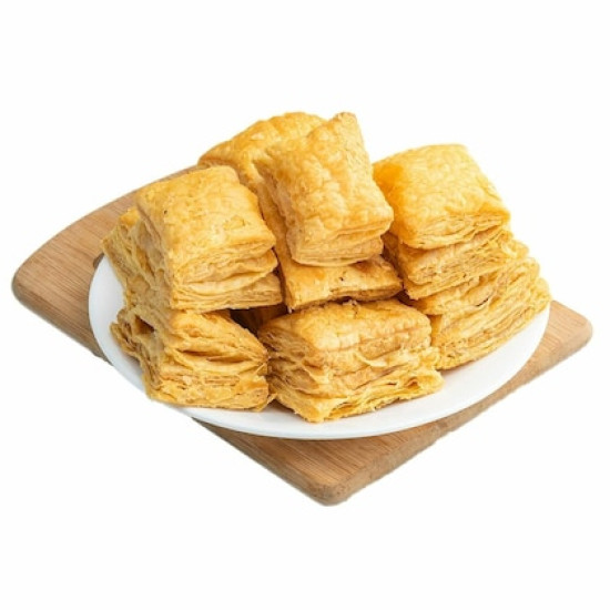 Maska Twisted Khari Puff (250 gm) - Crunchy & Buttery Delight