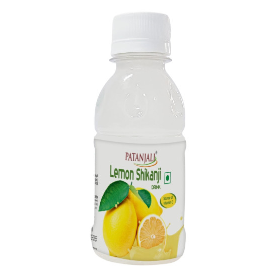 Nimbu (Lemon) Shikanji – Traditional Indian Lemon Drink | 160ml Bottle
