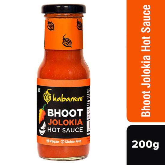 Bhoot Jolokia Sauce | 200G - The Blazing Ghost Chilli Sauce Bhoot Jolokia Sauce | 200G - The Blazing Ghost Chilli Sauce