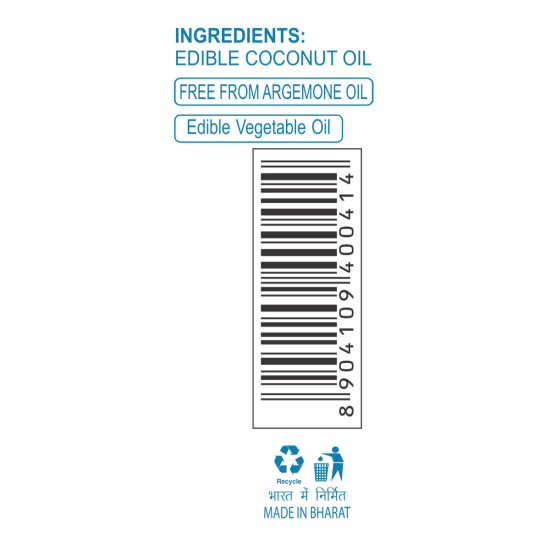 Patanjali Coconut Oil 200 ml - Pure & Natural Versatile Oil